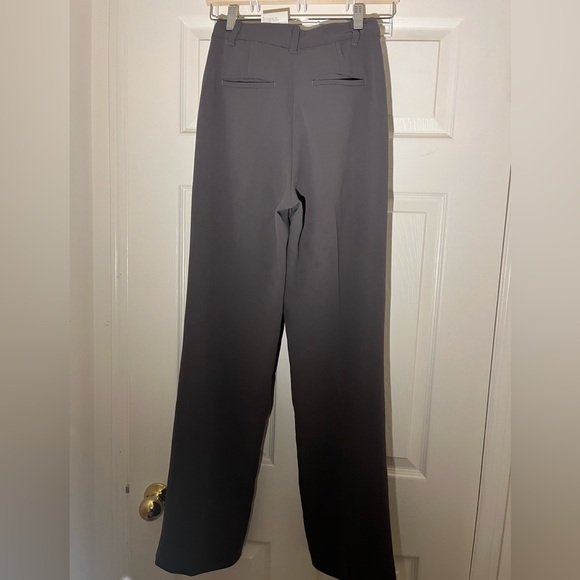 ARITZIA Wilfred Peppercorn Grey Effortless Pants Size 00 Regular Length - Picture 9 of 10
